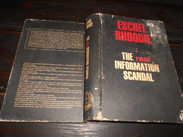 ESCHEL RHOODIE - THE REAL INFORMATION SCANDAL - ORBIS 1983