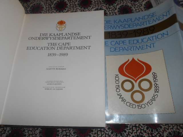martie borman DIE KAAPLANDSE ONDERWYS DEPT 1939-1989 -  Education dept.