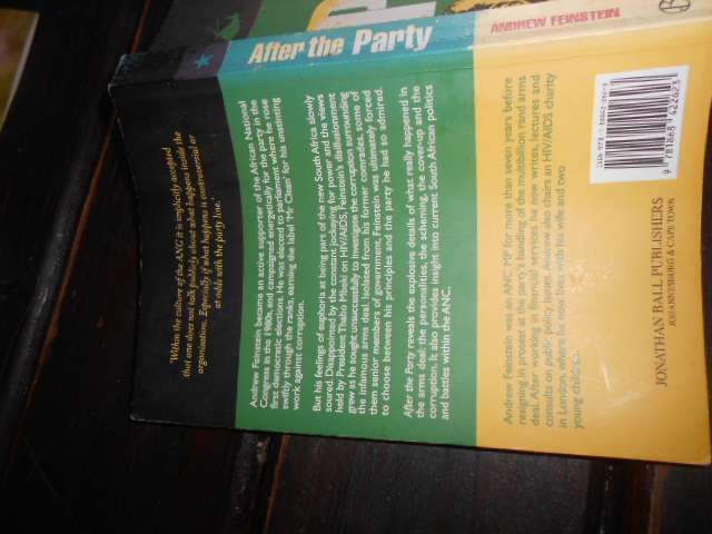Andrew Feinstein - AFTER THE PARTY - Personal & Political Journey inside ANC