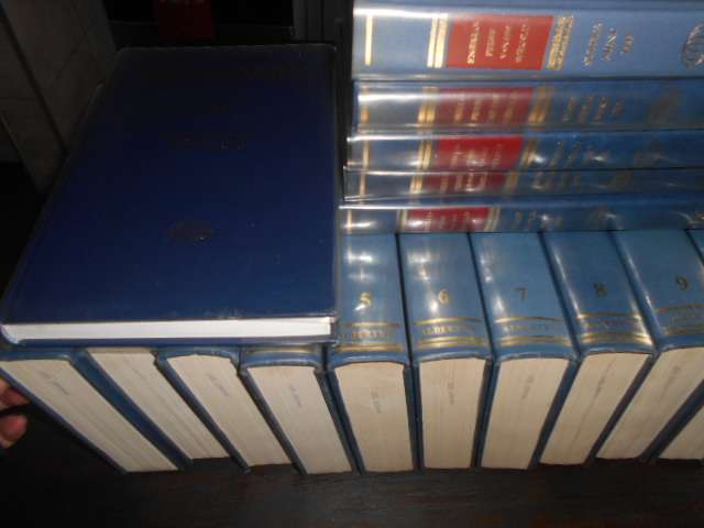 1971 ENSIKLOPEDIE WERELD - CF ALBERTYN volle stel van 10  & Indeks + 5 Supplemente