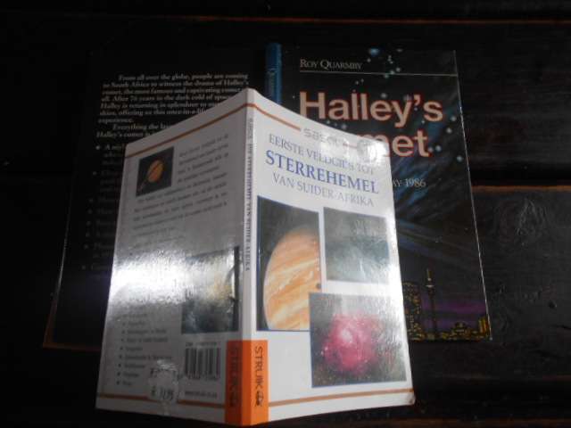 Halley's Comet South Africa, Oct 1985-May 1986 & Sasol 1ste veldgids STERREHEMEL