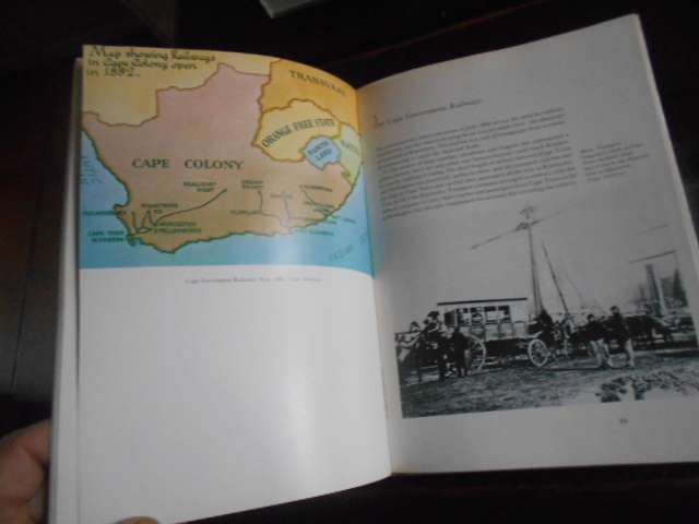 JOSE BURMAN - EARLY RAILWAYS AT THE CAPE -  Human & Rousseau 1984 illus hardback