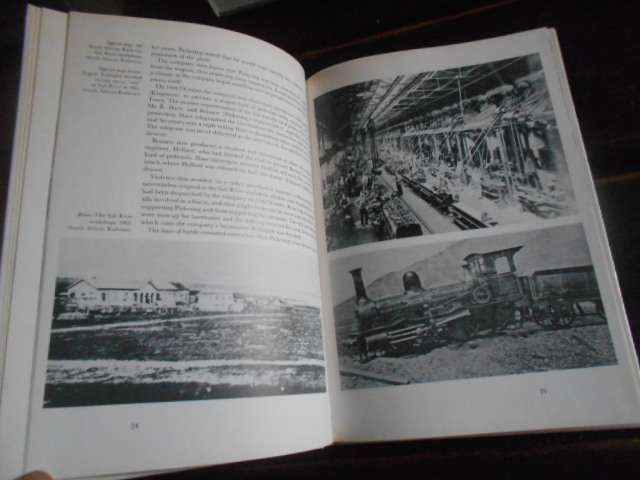 JOSE BURMAN - EARLY RAILWAYS AT THE CAPE -  Human & Rousseau 1984 illus hardback