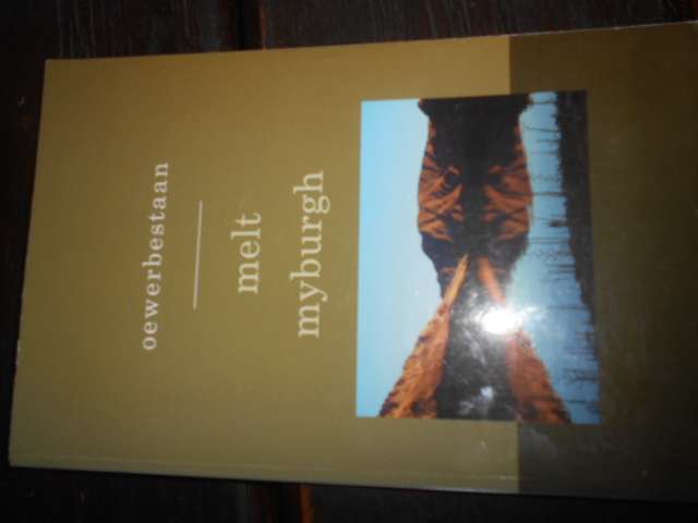 Melt Myburgh - Oewerbestaan autographed gedigteboekie