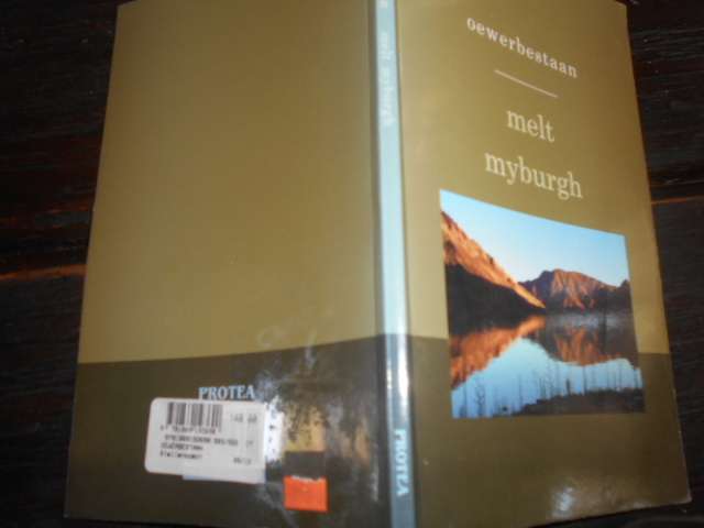 Melt Myburgh - Oewerbestaan autographed gedigteboekie