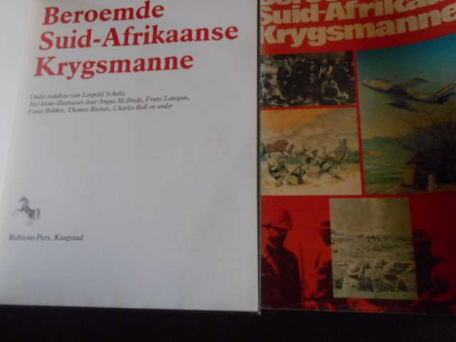 Leopold Scholtz - Beroemde Suid-Afrikaanse Krygsmanne - met kleur illustrasies