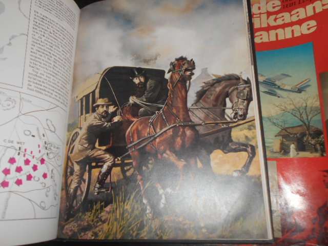 Leopold Scholtz - Beroemde Suid-Afrikaanse Krygsmanne - met kleur illustrasies