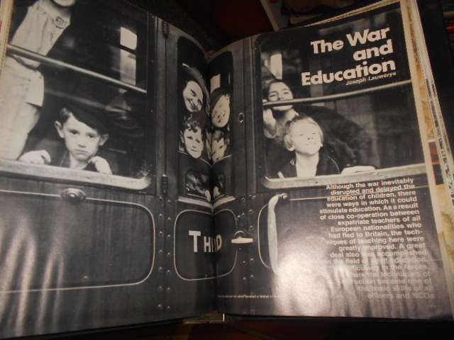 Purnell's History of the Second World War- (magazines) B Pitt. C - full set  8  volumes & 2 inserts