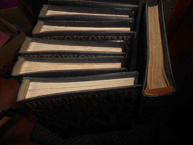 Purnell's History of the Second World War- (magazines) B Pitt. C - full set  8  volumes & 2 inserts