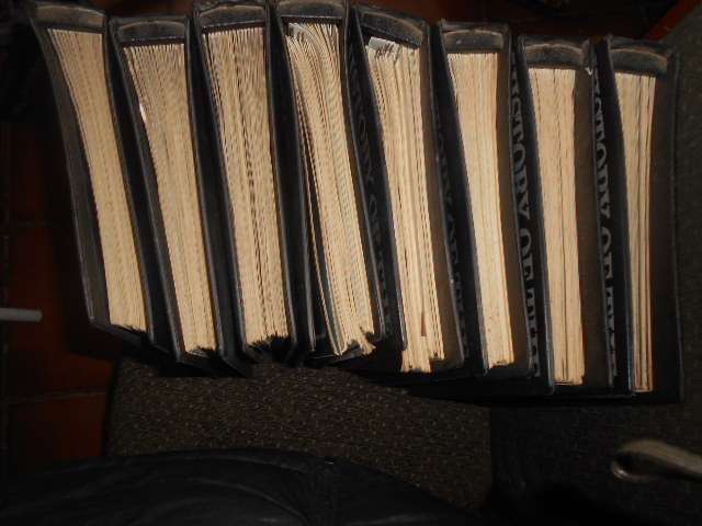 Purnell's History of the First World War magazines in binders - Barrie Pitt. C - full set  8 volumes