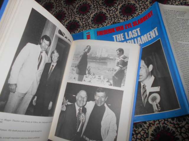 Frederik van Zyl Slabbert - THE LAST WHITE PARLIAMENT 1985 J Ball Pub.