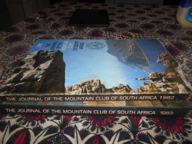 Three illustrated Mountain Club Journals of SA 1982 & 1983, 1984 - Kaapse Afdeling
