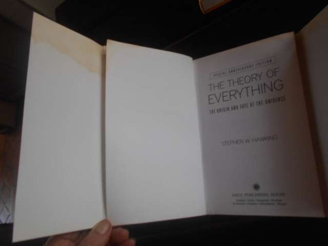 STEPHEN HAWKING - THE THEORY OF EVERYTHING - Jaiko pub softback 2007