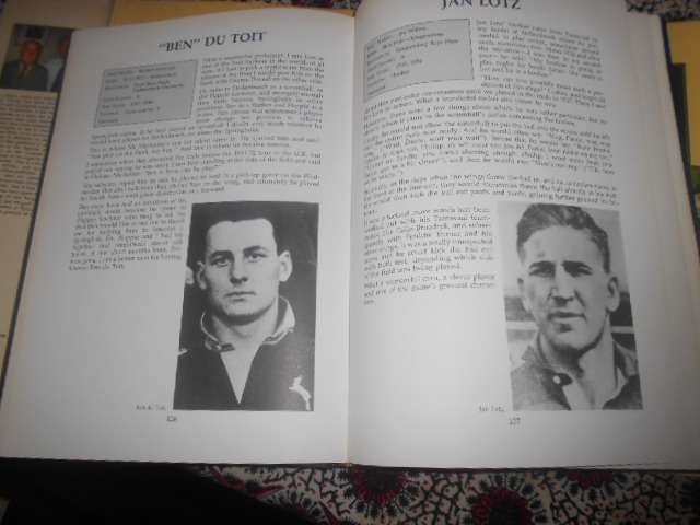 DOC CRAVEN'S TRIBUTE - THE LEGENDS OF SPRINGBOK RUGBY 1889-198 autographed 1st ed