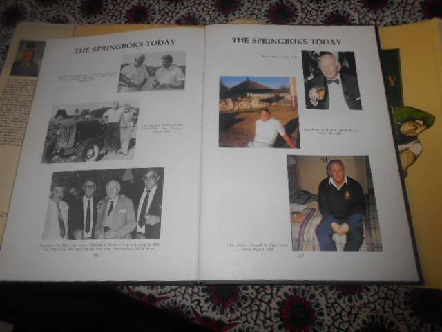 DOC CRAVEN'S TRIBUTE - THE LEGENDS OF SPRINGBOK RUGBY 1889-198 autographed 1st ed