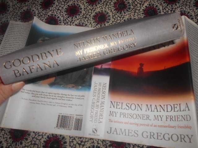 James Gregory - NELSON MANDELA - GOODBYE BAFANA Headline 1995 1st ed. hardb.