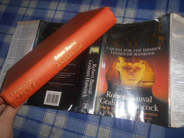 ROBERT BAUVAL - KEEPER OF GENESIS - hardback 1996 reprint