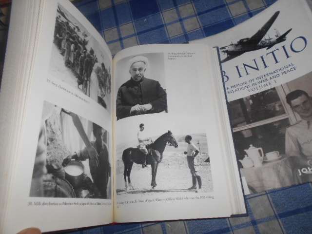 AB INITIO - MEMOIR- INTERNATIONAL RELATIONS - WAR & PEACE VOL 1. autographed