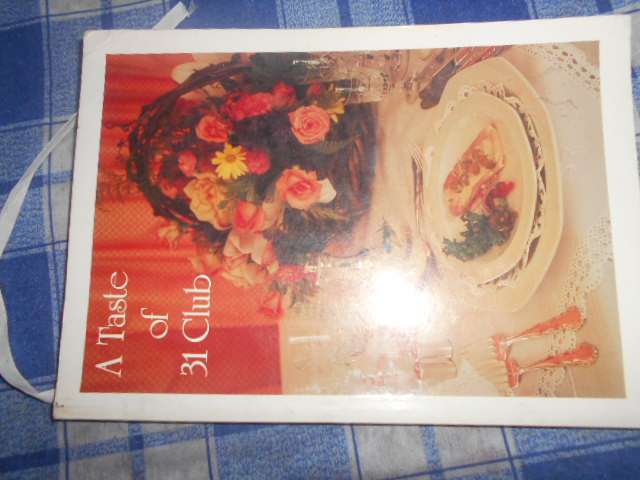 Merry Reardon - A taste of 31 Club - (charity club)  1989 softback