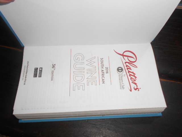 PLATTERS BY DINERS CLUB INTERNATIONAL 2016 SOUTH AFRICAN WINE GUIDE