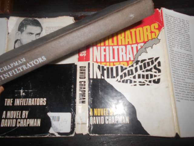 DAVID CHAPMAN - INFILTRATORS (story) -  MACMILLAN 1968 hardback 1st ed.