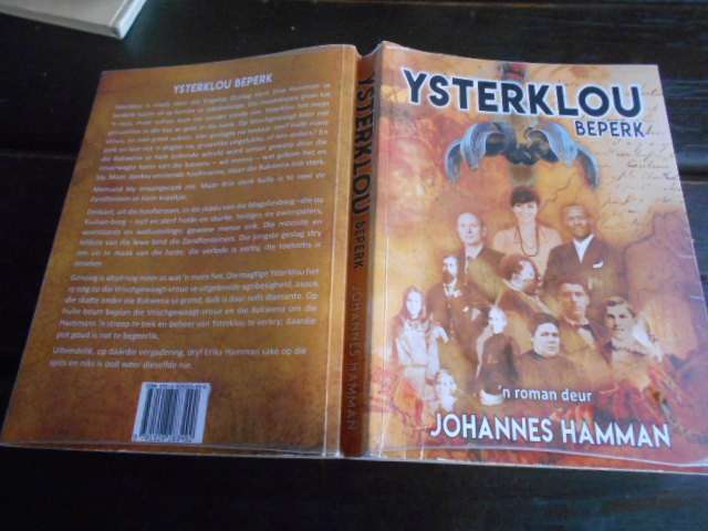 YSTERKLOU Beperk (roman) Johannes Hamman (autographed)