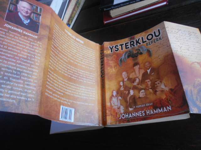 YSTERKLOU Beperk (roman) Johannes Hamman (autographed)