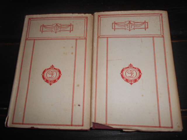 2 old  Charles Dickens  books -OUR MUTUAL FRIEND-  volume 1 & d 2 -  Caxton Pub books with plates