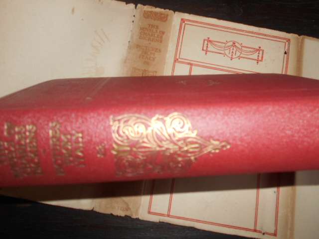Charles Dickens -  1 volume  PICTURE FROM ITALY  -  Caxton Pub book with colour plate