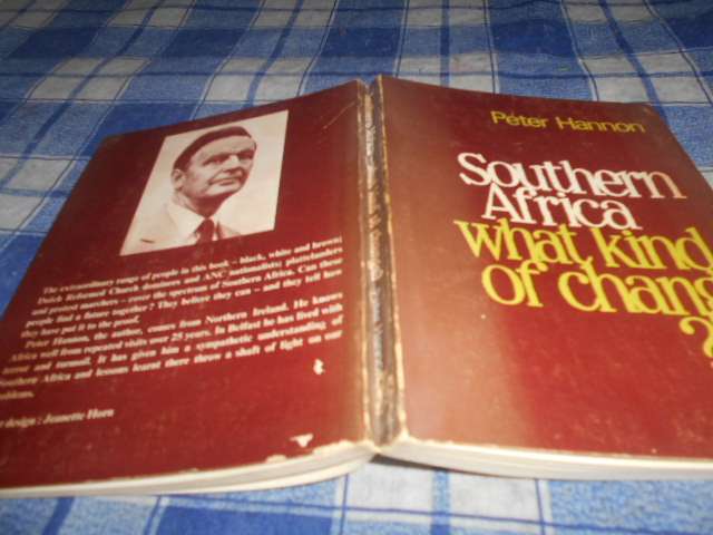 Peter Hannon - Southern Africa what kind of  change - 1977 Grosvernor softback