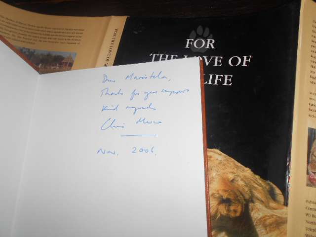 FOR THE LOVE OF WILDLIFE -  C Mercer & Beverley Pervan (autographed by Chris Mercer)
