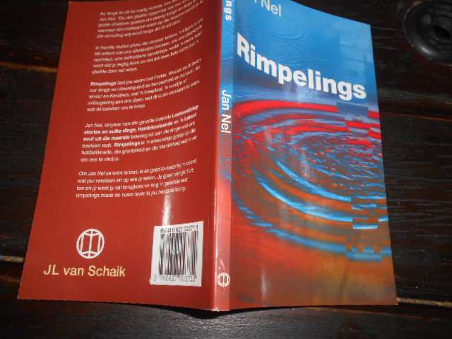 Jan Nel - Rimpelings JL van Schaik  1ste ed 1998 (kort stories)