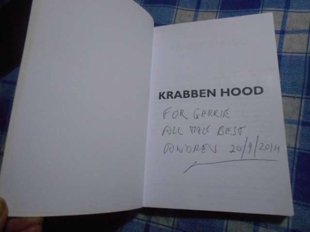 Krabben Hood - from Whom there is no Escape By: Andrew Southey autographed