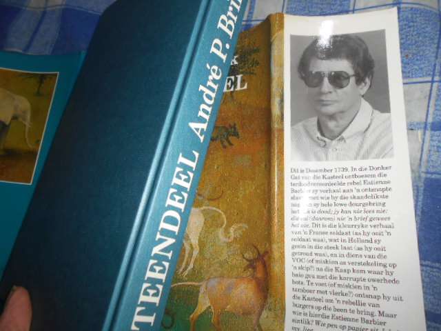ANDRE P BRINK -  INTEENDEEL -   1993 1ste ed.(Historical Cape  novel - Etienne Barbier)