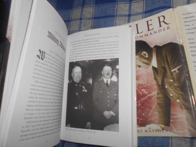 Hitler : Military Commander (Rupert Matthews ) Arcturus hardback 2993