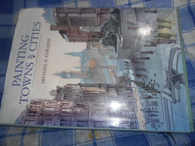 Painting Towns and Cities illus art North Light book 1992
