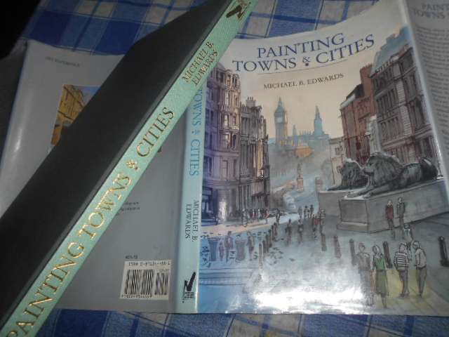Painting Towns and Cities illus art North Light book 1992