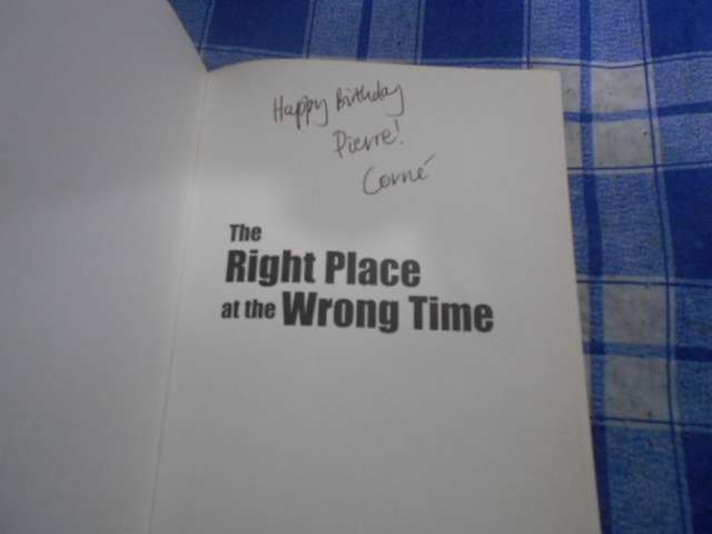 Corne Krige autobiography illustrated softback with Peter Bills