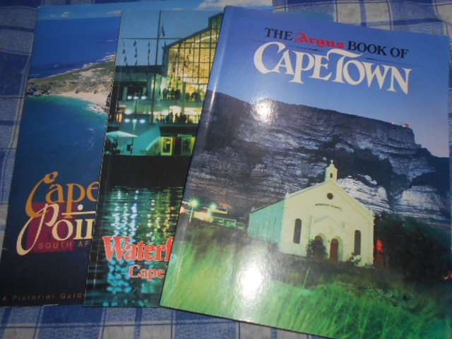 3 CAPE TOWN BOOKSWATERFRONT & HARBOUR,  ARGUS BOOK OF CAPE TOWN, CAPE POINT ILLUS
