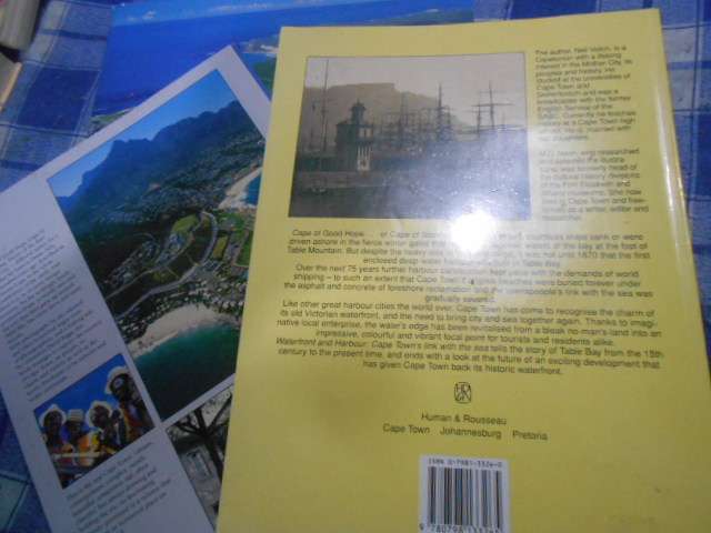 3 CAPE TOWN BOOKSWATERFRONT & HARBOUR,  ARGUS BOOK OF CAPE TOWN, CAPE POINT ILLUS