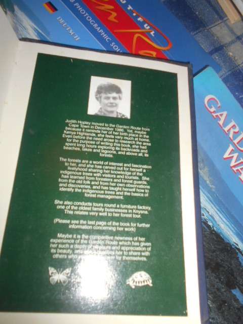 3  GARDEN ROUTE BOOKS:  1. GARDEN ROUTE WALKS, &  2.  ILLUS SOUVENIR  3.  ON FOOT GARDEN ROUTE
