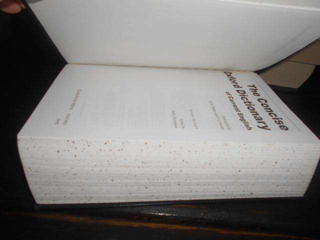 The Concise Oxford Dictionary of Current English Clarendon Press 1995