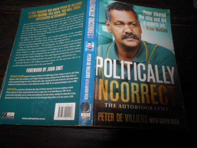 GAVIN RICH - POLITICALLY INCORRECT - AUTOBIOGRAPHY 2012 Zebra Press