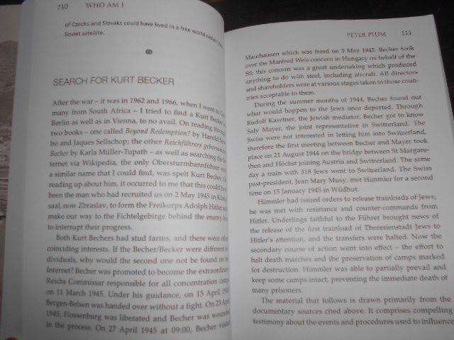 PETER BLUM - WHO AM I (A bit of history, thoughts & events)  Heritage Publications (autog)