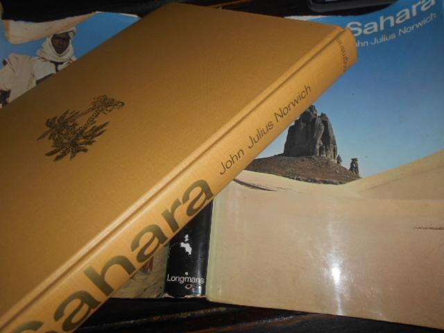 SAHARA - JOHN JULIUS NORWICH - illus photos by author & A Costa  1st ed 1968 hardback