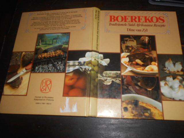 BOEREKOS - TRADISIONELE SA RESEPTE - DINE VAN ZYL illus hardeband