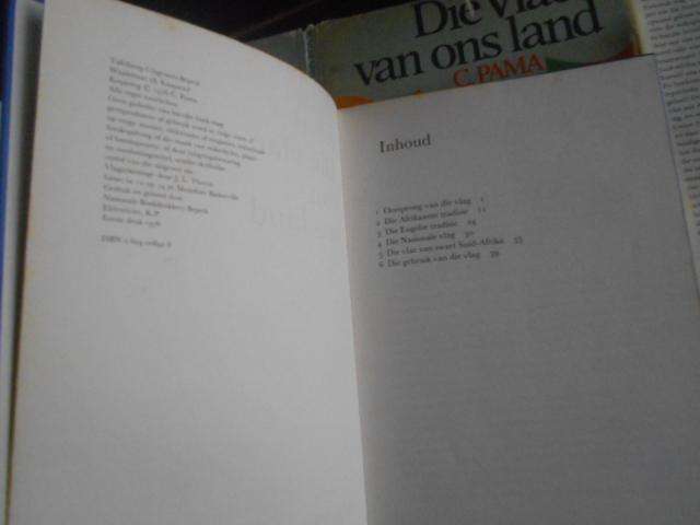 C PAMA - DIE VLAE VAN ONS LAND 1976 vlagtekeninge illus  J.L. Theron