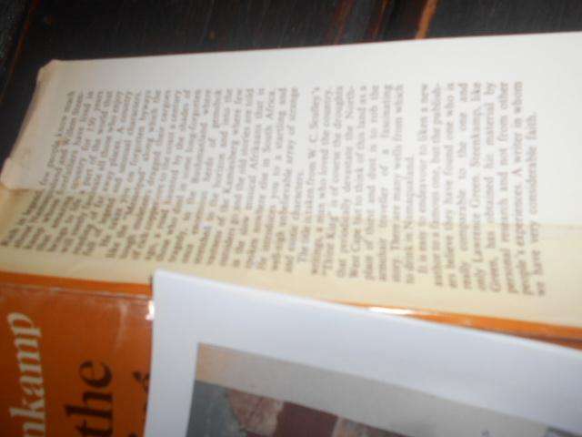 Willem Steenkamp - Land of the Thirst King (photo Messelpad) & photocopies of prison, mineshaft etc.