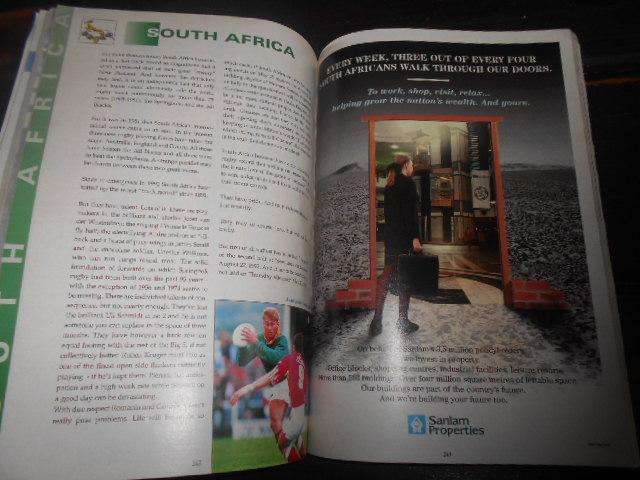 Rugby World Cup 1995 Official Souvenir programme softback