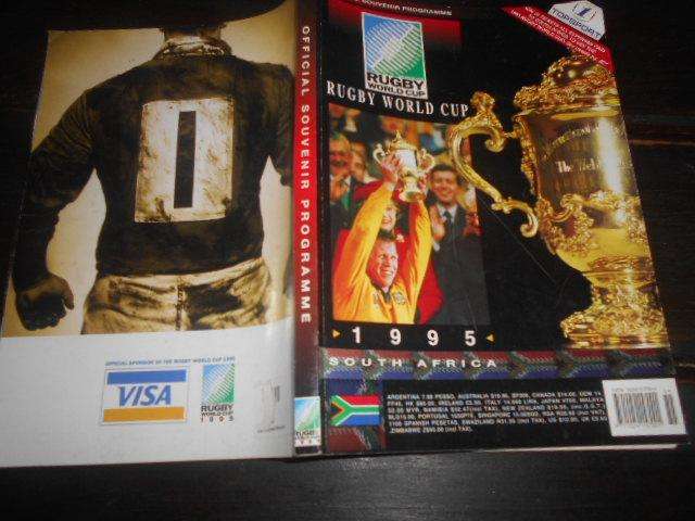 Rugby World Cup 1995 Official Souvenir programme softback